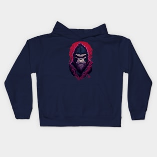 Shinobi Beast - Diseños de animales ninjas Kids Hoodie